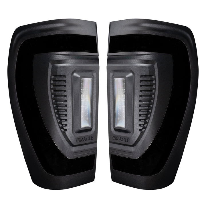 Oracle Lighting Black Series Flush Tail Lights for GMC Sierra 1500 2019-2024, Part 5927-504-T