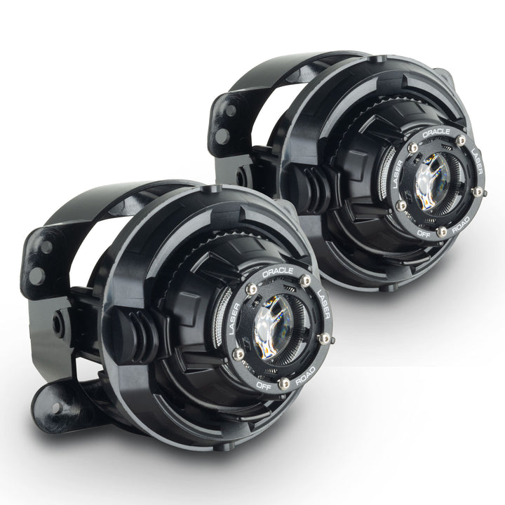 Oracle Lighting Jeep Wrangler JK/JL & Gladiator JT 15W Laser Off-Road Fog Lights - White LED with 3,000+ Feet Beam Range