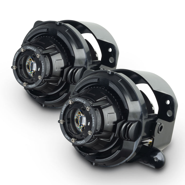 Oracle Lighting Jeep Wrangler JK/JL & Gladiator JT 15W Laser Off-Road Fog Lights - White LED with 3,000+ Feet Beam Range