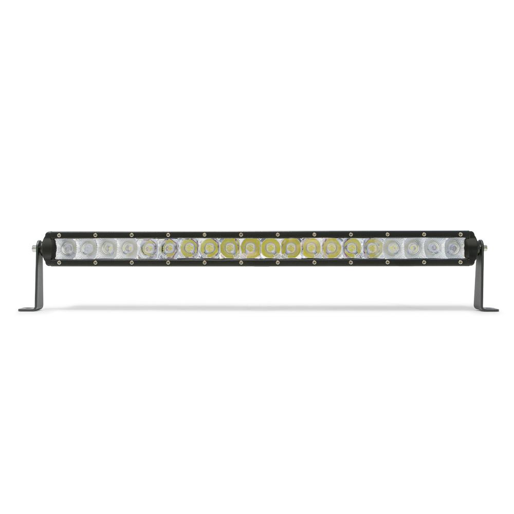 Single Row LED Light Bar With Chrome Face