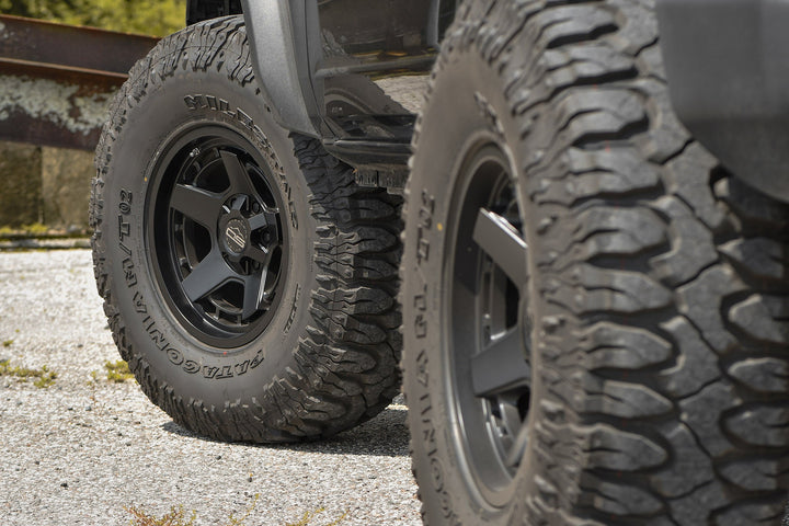 Overland Sector Atlas 17x9 -35 6x135/6x139.7mm 106.2mm Satin Black by Overland Sector | KOVA Offroad