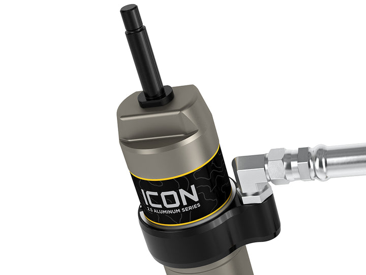 ICON 2005-2023 Toyota Tacoma, Rear, V.S. 2.5 Aluminum Series RXT Shock Absorbers, Remote Reservoir w/ CDXS, Pair