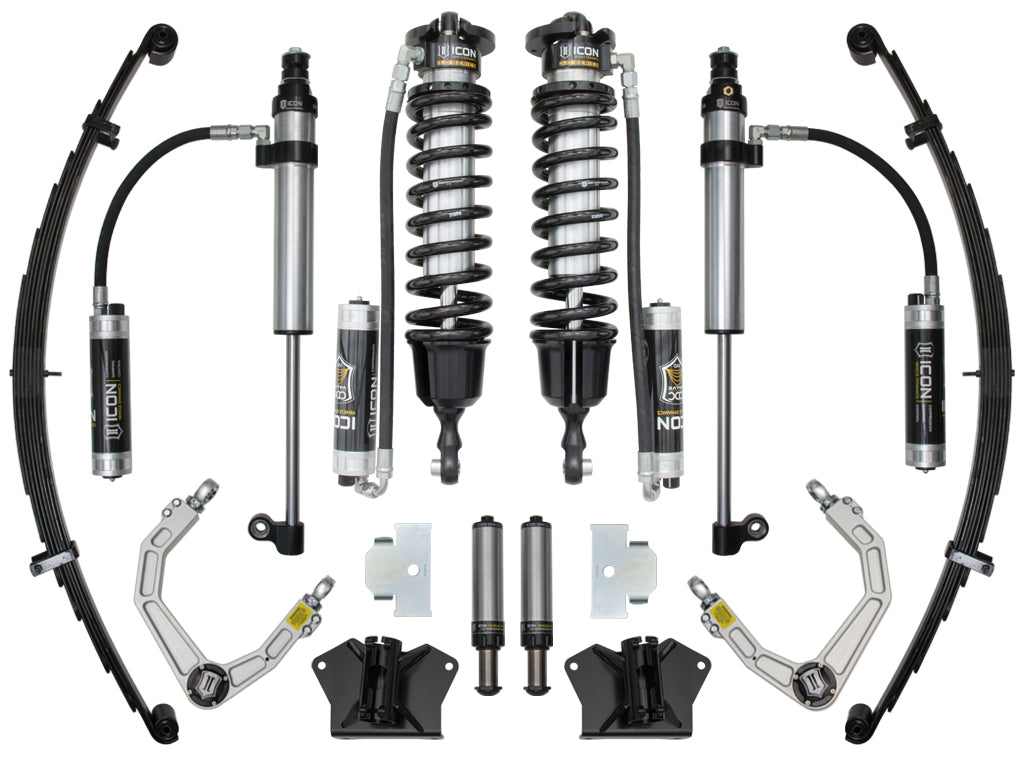 ICON 2007-2021 Toyota Tundra, 1.63-3" Lift, 3.0 Stage 2 Suspension System, Billet