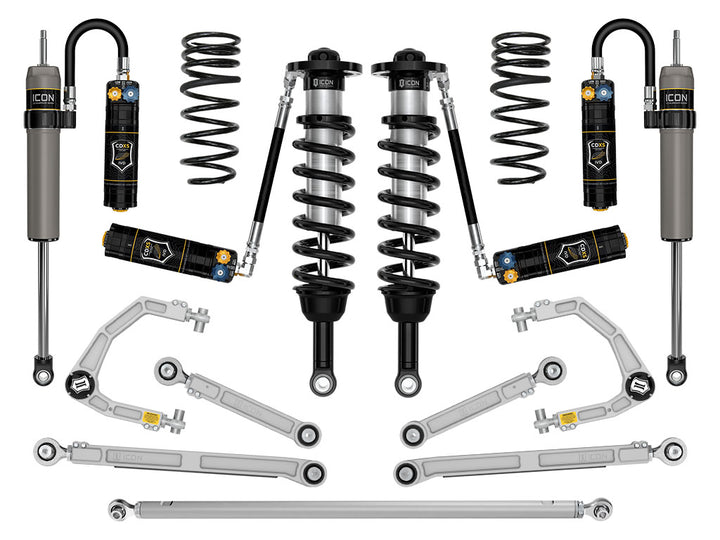 ICON 2025-2026 Toyota 4Runner 2WD, 1.25-3" Lift, Stage 11 Suspension System, Billet