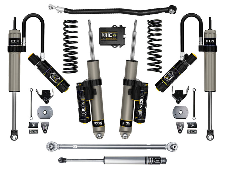 ICON 2014-2026 Ram 2500 4WD, Diesel, Coil Spring Rear, 4.5" Lift, Stage 5 Suspension System