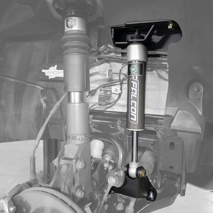 Van Compass Falcon 2.1 Monotube Front Shocks, W/ Mounts, Sprinter 4X4/Awd Pair