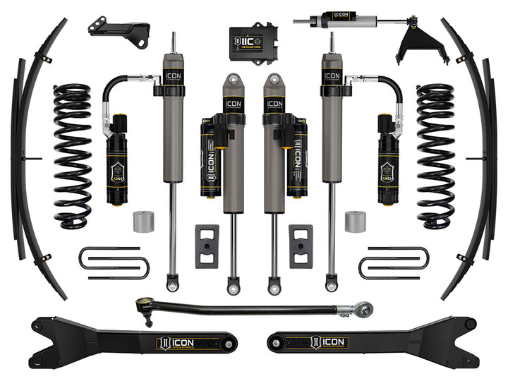 ICON 2023-2026 Ford F-250/F-350 Super Duty 4WD, Gas, 2.5" Lift, Stage 6 Suspension System w/ Radius Arms and Expansion Packs