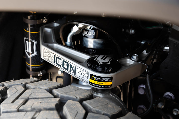 ICON 2024-2026 Toyota Tacoma 1.25-3" Lift, Stage 4 Suspension System, Billet