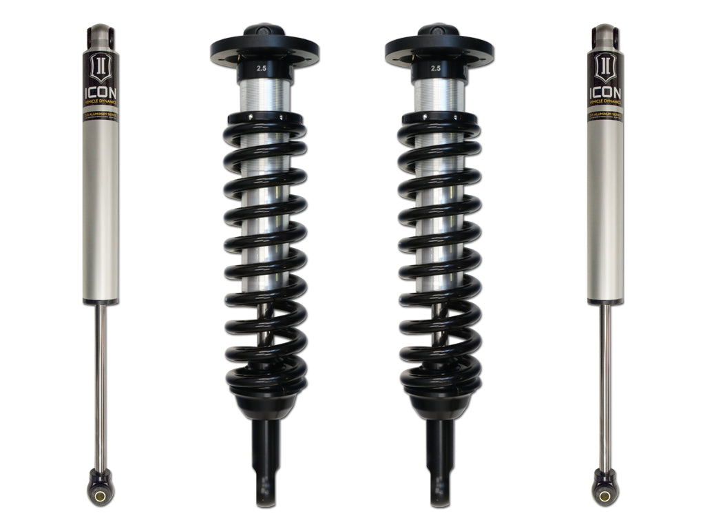 ICON 2009-2013 Ford F-150 2WD, 0-2.63" Lift, Stage 1 Suspension System