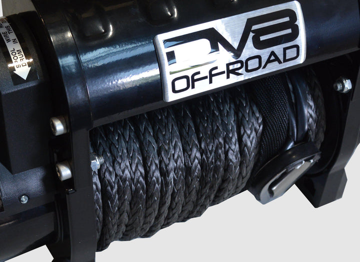 12,000 lbs. Winch , Synthetic Rope