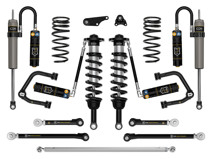 ICON 2025-2026 Toyota 4Runner 4WD, 1.25-3" Lift, Stage 11 Suspension System, Tubular