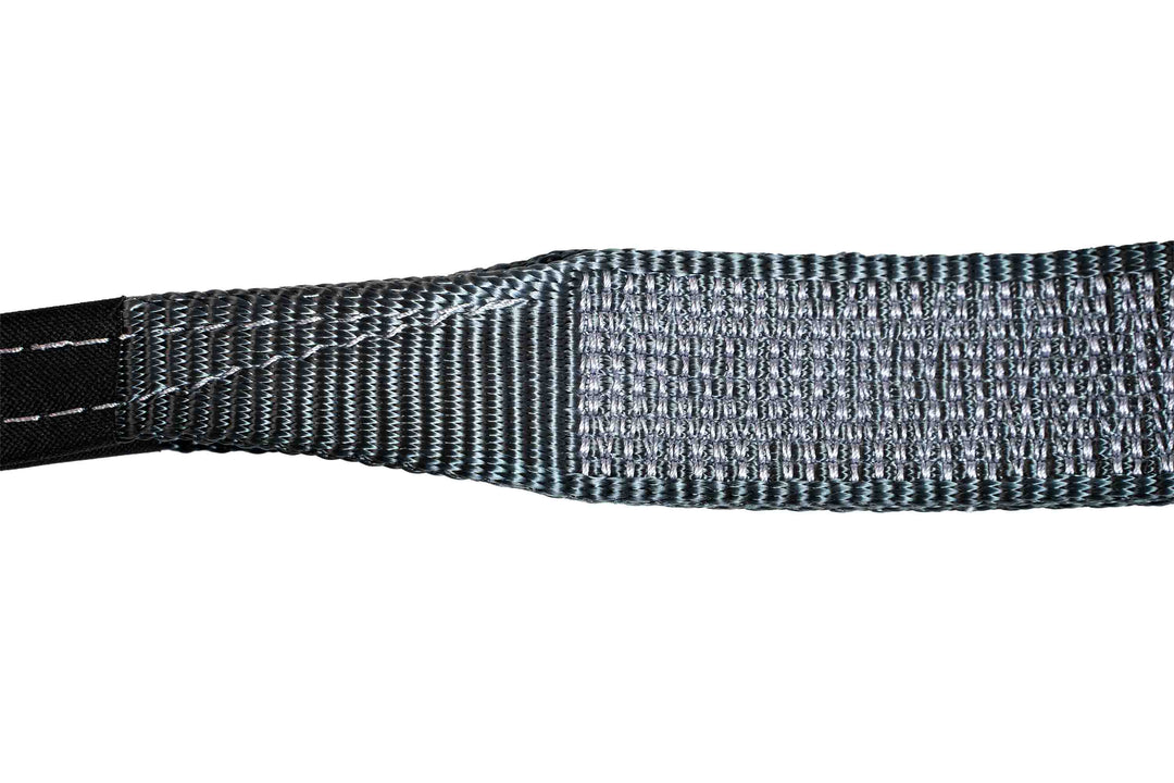 BulletProof Medium Duty 2.5" Tow Strap - Branded Black