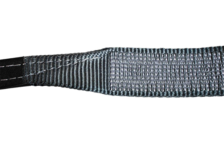 BulletProof Medium Duty 2.5" Tow Strap - Branded Black