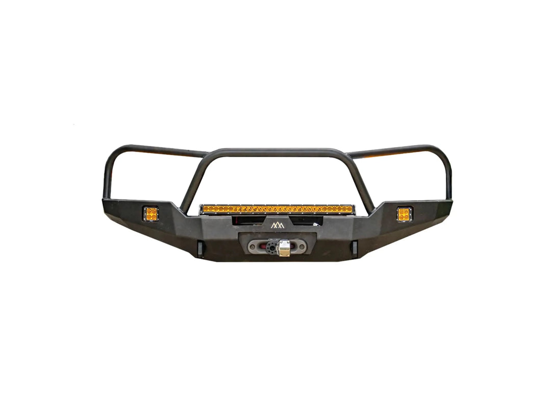 Hi-Lite Overland Toyota 4Runner Front Bumper 5th Gen (2010-2024) [Bull Bar] by Backwoods Adventure Mods | KOVA Offroad