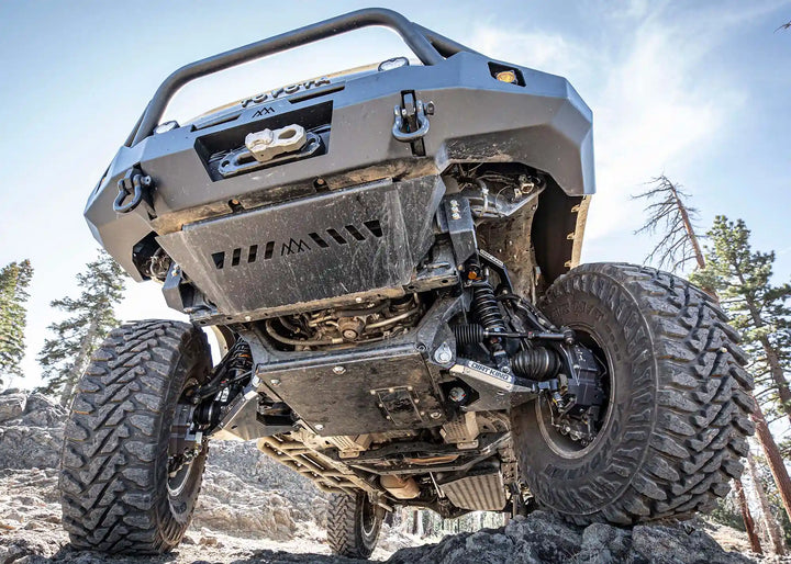 Toyota 4Runner 5th Gen (2010-2024) Aluminum Connector Skid Plate by Backwoods Adventure Mods | KOVA Offroad