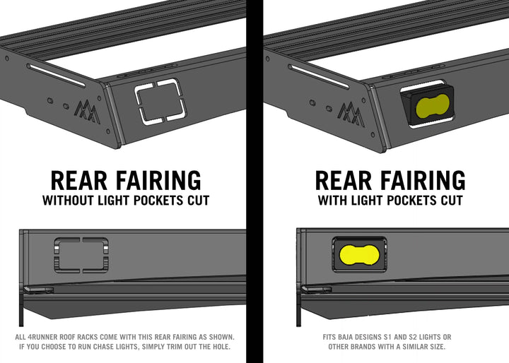 DRIFTR Toyota 5th Gen 4Runner Roof Rack (2010-2024) by Backwoods Adventure Mods | KOVA Offroad