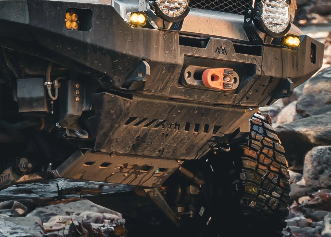 Toyota 4Runner 5th Gen (2010-2024) Aluminum Connector Skid Plate by Backwoods Adventure Mods | KOVA Offroad