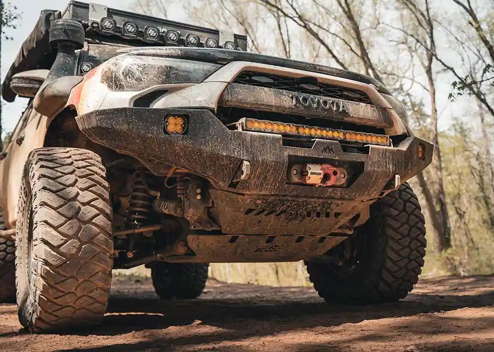 Toyota 4Runner 5th Gen (2010-2024) Aluminum Connector Skid Plate by Backwoods Adventure Mods | KOVA Offroad