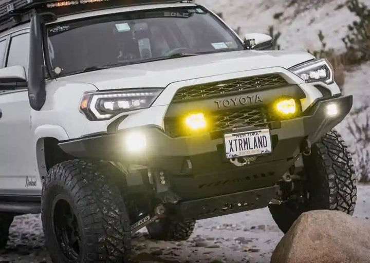 Hi-Lite Overland Toyota 4Runner Front Bumper 5th Gen (2010-2024) [No Bull Bar] by Backwoods Adventure Mods | KOVA Offroad