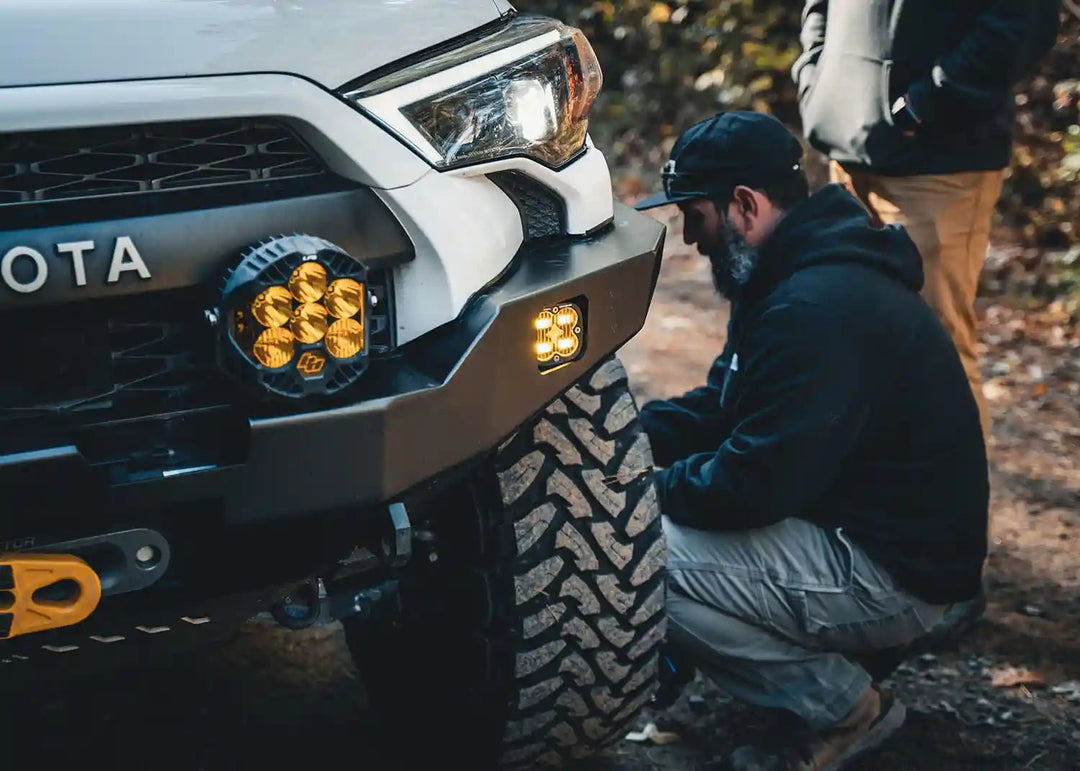 Hi-Lite Overland Toyota 4Runner Front Bumper 5th Gen (2010-2024) [No Bull Bar] by Backwoods Adventure Mods | KOVA Offroad