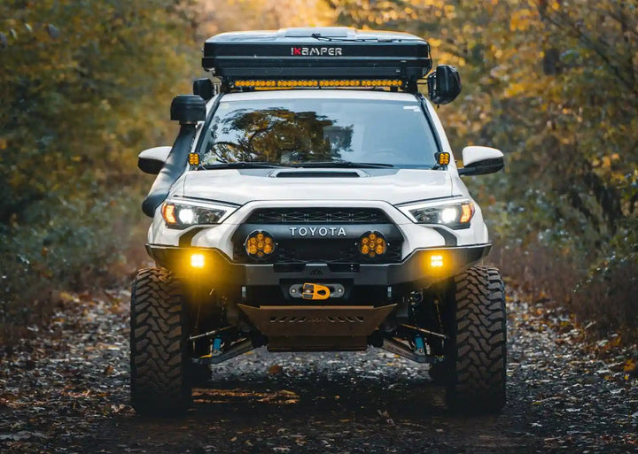 Hi-Lite Overland Toyota 4Runner Front Bumper 5th Gen (2010-2024) [No Bull Bar] by Backwoods Adventure Mods | KOVA Offroad