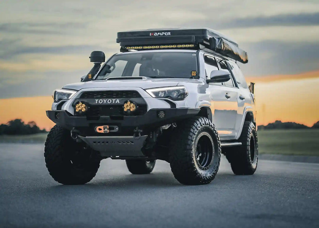 Hi-Lite Overland Toyota 4Runner Front Bumper 5th Gen (2010-2024) [No Bull Bar] by Backwoods Adventure Mods | KOVA Offroad