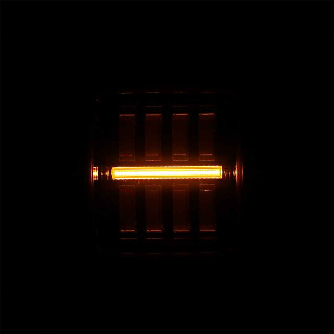 AlphaRex Prismatic LED Taillight Alpha Black for Jeep Wrangler JL (2018-2024)