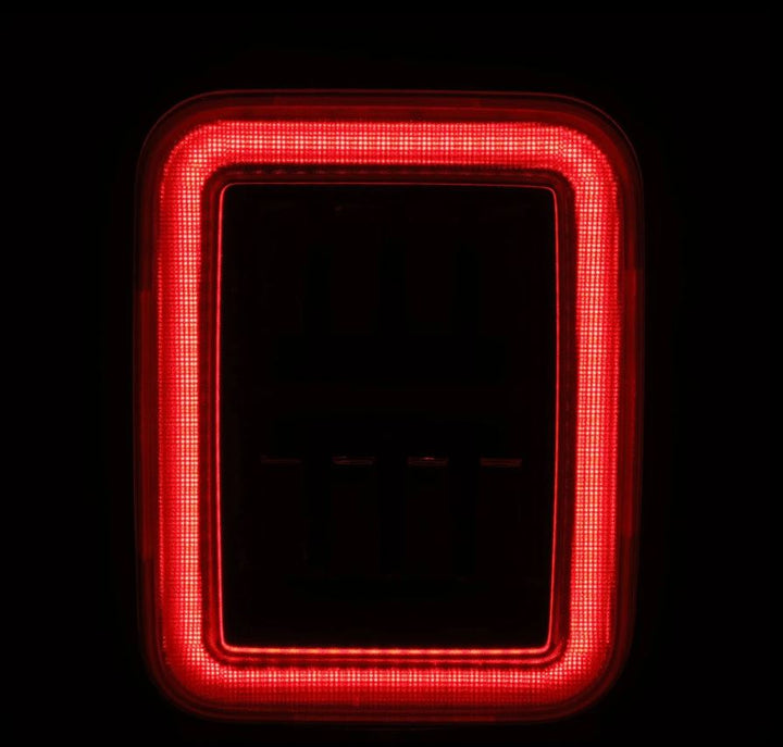AlphaRex Prismatic LED Taillights for Jeep Gladiator 2020-2024 Black-Red – NOVA-Series