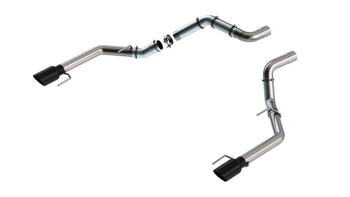 Borla 60727BC Tail Pipes for 2021-2026 Ford F-150 Raptor with Black Chrome Tips