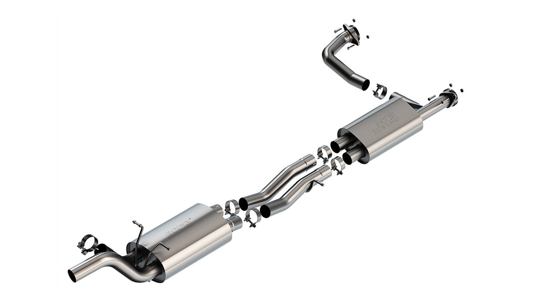 Borla 60755 Mid-Section S-Type Exhaust System for 2025-2026 Ram 1500 RHO with 3.0L V6 Turbo