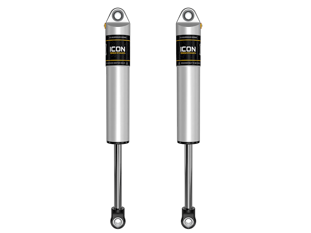 ICON 2001-Up GM 2500/3500 HD, 0-1” Lift, Rear 2.5 VS Shocks, Pair