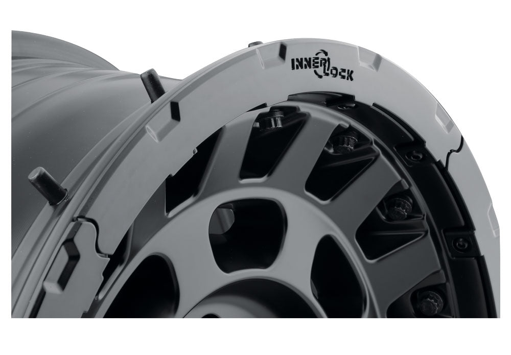 ICON Alloys Hammer Pro, Satin Black, 17 x 8.5 / 5 x 150, 25mm Offset, 5.75" BS