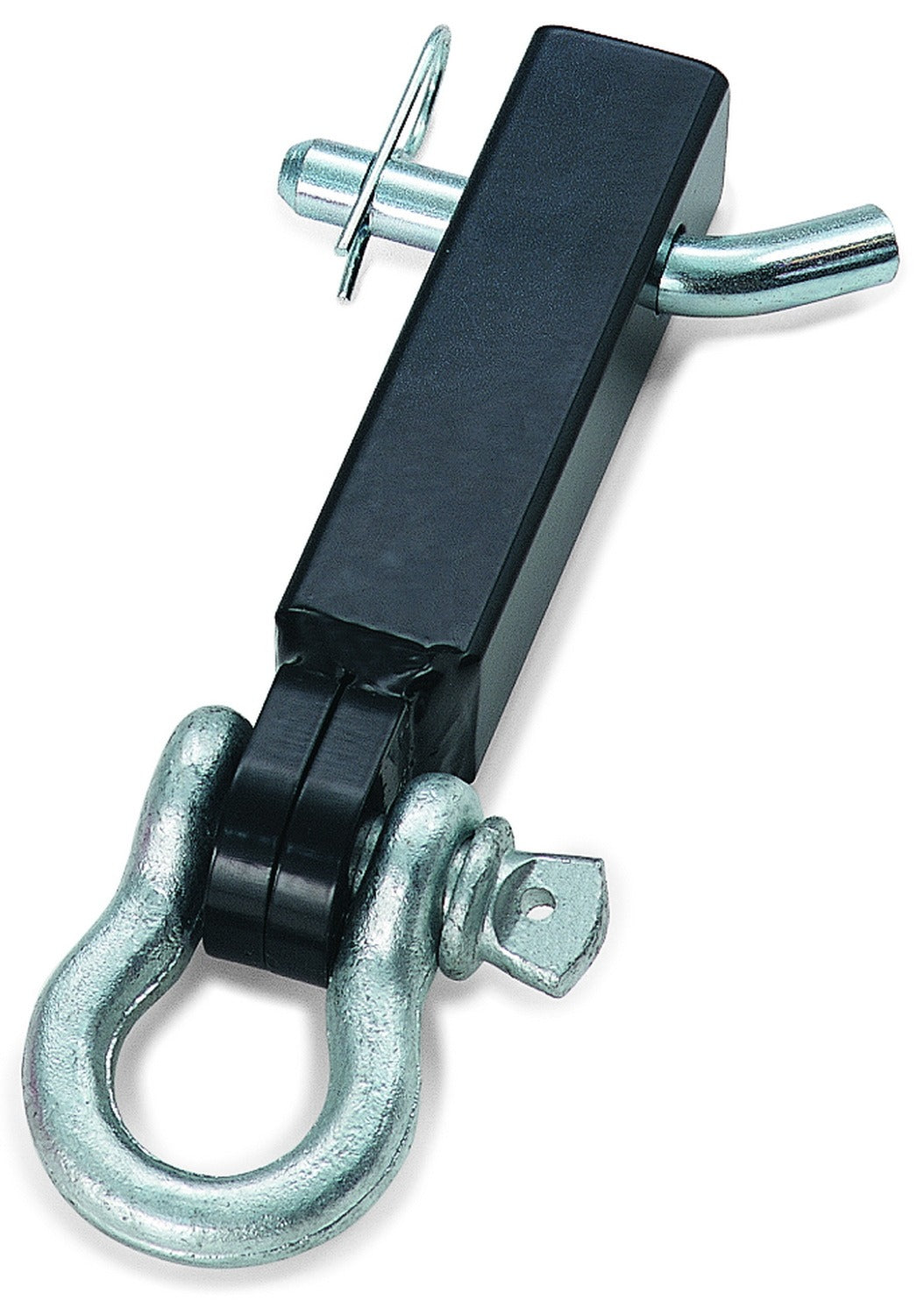 Warn 62041 1.25 Inch Receiver Shackle Bracket with D-Ring for Class I Hitch Mount