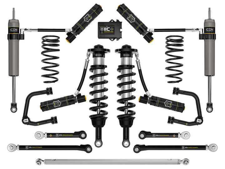 ICON 2025-2026 Toyota 4Runner 2WD, 1.25-3" Lift, Stage 14 Suspension System, Tubular