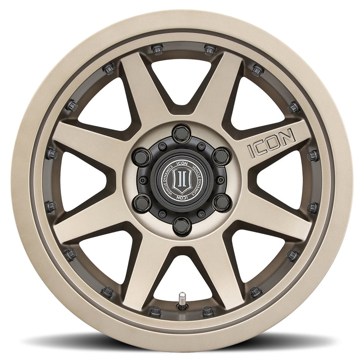 ICON Alloys Rebound Pro, Bronze, 17 x 8.5 / 5 x 150, 25mm Offset, 5.75" BS