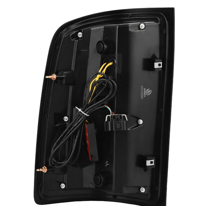 AlphaRex LUXX-Series LED Taillights Alpha Black for GMC Sierra (2007-2014)