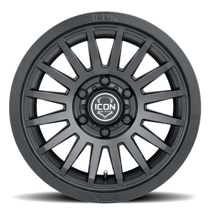 ICON Alloys Recon SLX, Satin Black, 17 x 8.5 / 5 x 5, -6mm Offset, 4.5" BS