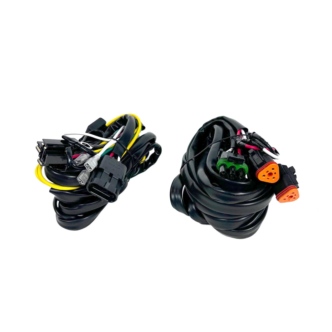 KC HiLiTES SlimLite 8-Inch LED Wiring Harness with Switch