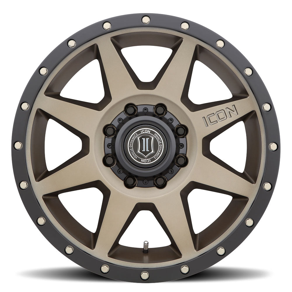 ICON Alloys Rebound, Bronze, 20 x 9 / 8 x 170, 6mm Offset, 5.25" Backspace