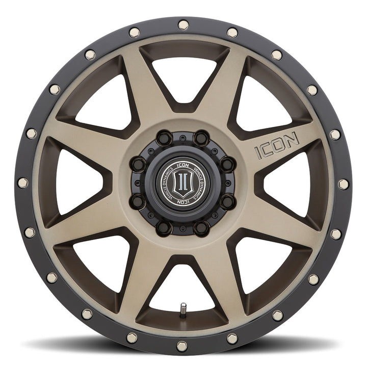 ICON Alloys Rebound, Bronze, 20 x 9 / 8 x 180, 12mm Offset, 5.5" Backspace