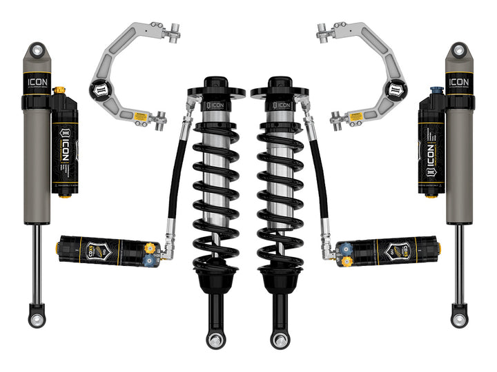 ICON 2021-2026 Ford F-150 Tremor, 2.5-3" Lift, Stage 4 Suspension System, Billet, CDXS