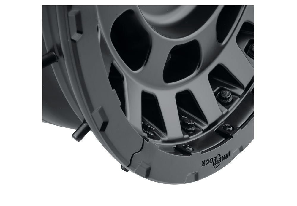 ICON Alloys Hammer Pro, Satin Black, 17 x 8.5 / 5 x 150, 25mm Offset, 5.75" BS