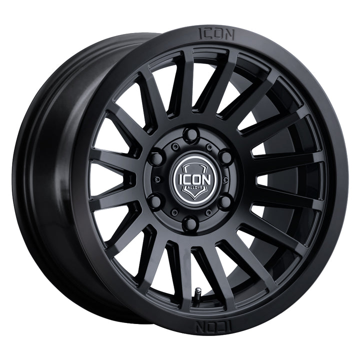 ICON Alloys Recon SLX, Gloss Black, 17 x 8.5 / 6 x 5.5, 25mm Offset, 5.75" BS
