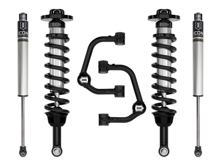 ICON 2021-2026 Ford F-150 4WD, 2.75-3.5" Lift, Stage 1 Suspension System, Tubular