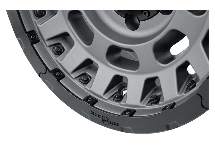 ICON Alloys Hammer Pro, Charcoal, 17 x 8.5 / 6 x 5.5, 25mm Offset, 5.75" BS