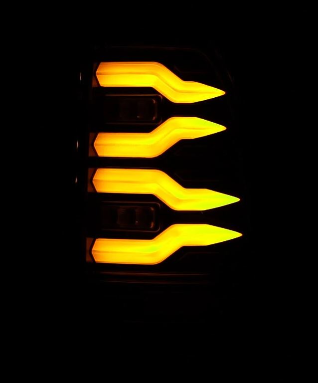 AlphaRex LUXX-Series LED Taillights for Ford Super Duty and F-150 – Alpha Black