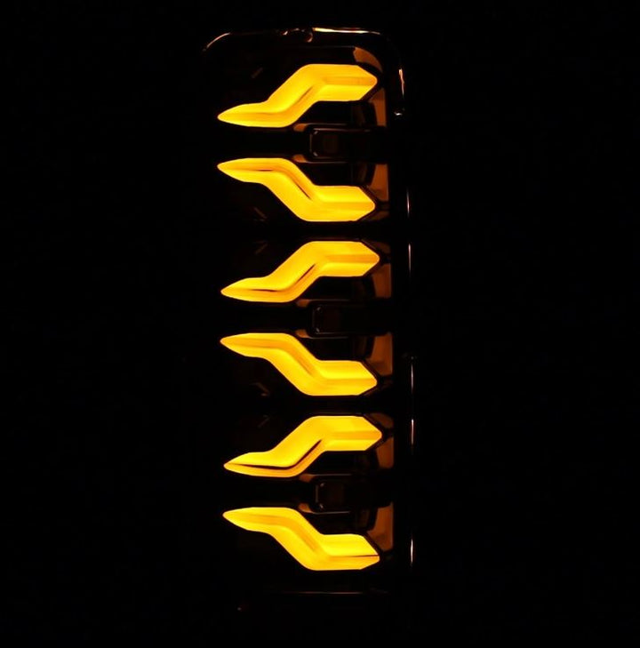 AlphaRex LUXX-Series LED Tail Lights for 87-96 Ford F-Series and Bronco Alpha-Black