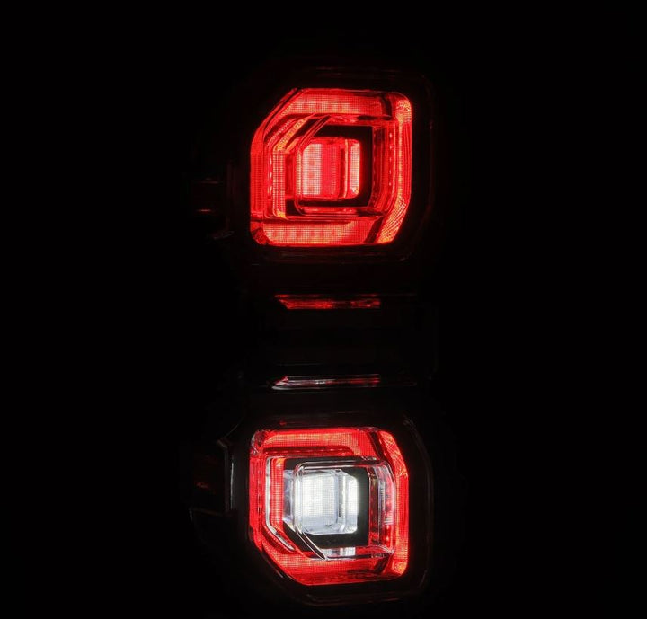 AlphaRex Prismatic LED Taillights for Ford Bronco (2021-2024), Black