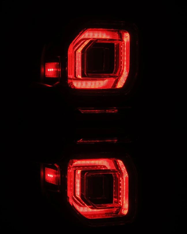 AlphaRex Prismatic LED Taillights for Ford Bronco (2021-2024), Black