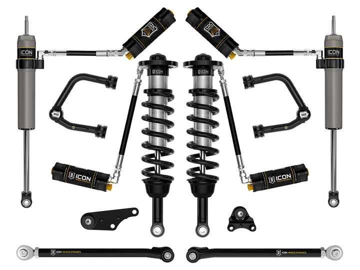 ICON 2024-2026 Toyota Tacoma 1.25-3" Lift, Stage 8 Suspension System, Tubular